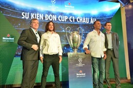 Cúp UEFA Champion League đến Việt Nam